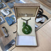 Te Wahi Pounamu Koru with Whale Tail