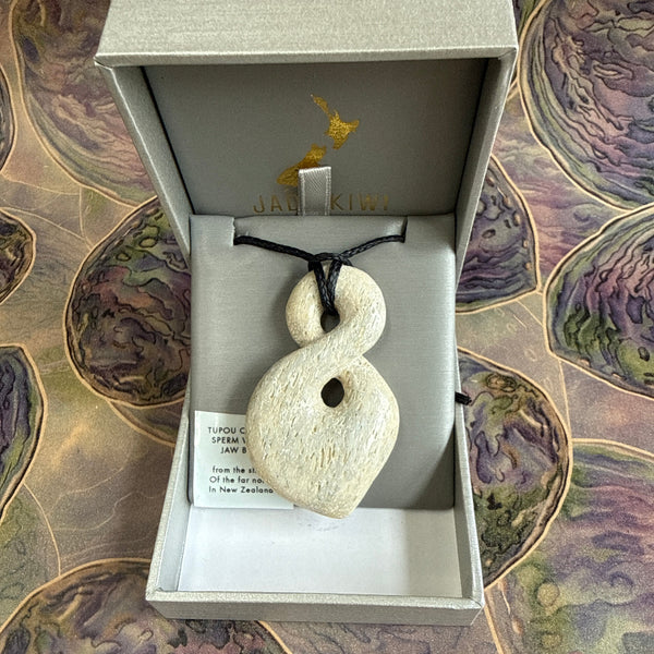 Twist Whale Bone Necklaces with a Flick