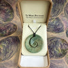 Te Wahi Pounamu 3D Matte Koru 46mm