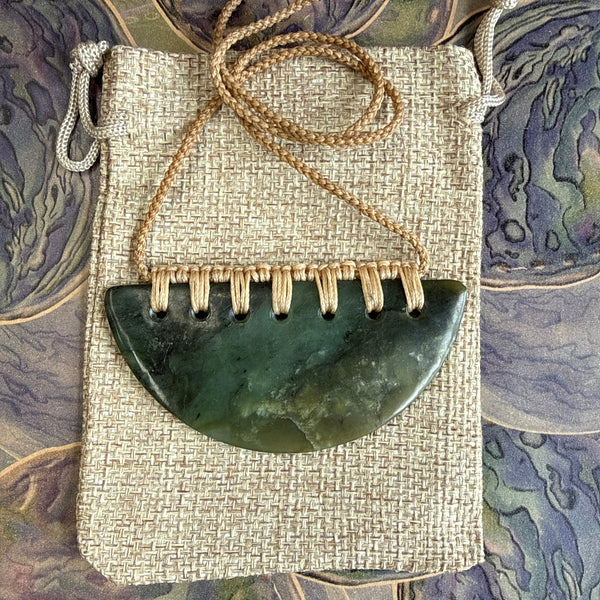 Pounamu Breast Plate - Medium