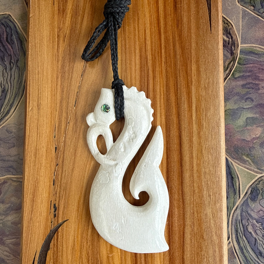 Whale Bone Mania with Hei Matau 95mm