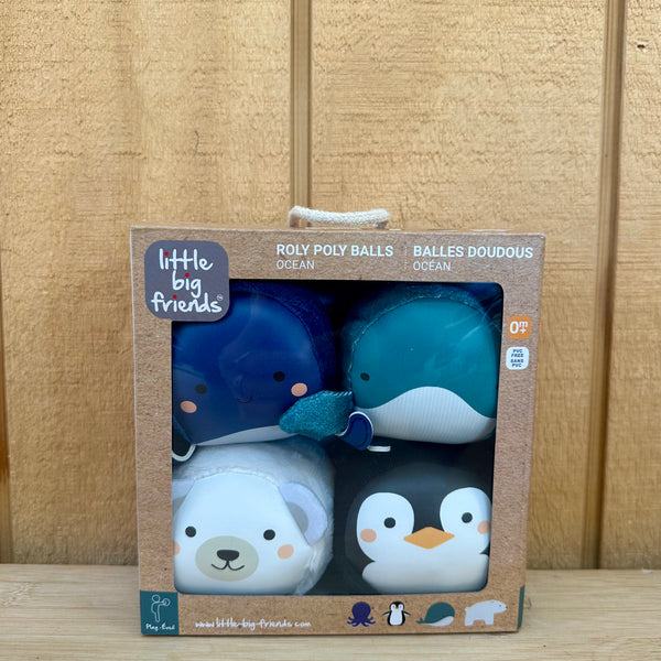 Roly Poly Plush Balls Ocean Set
