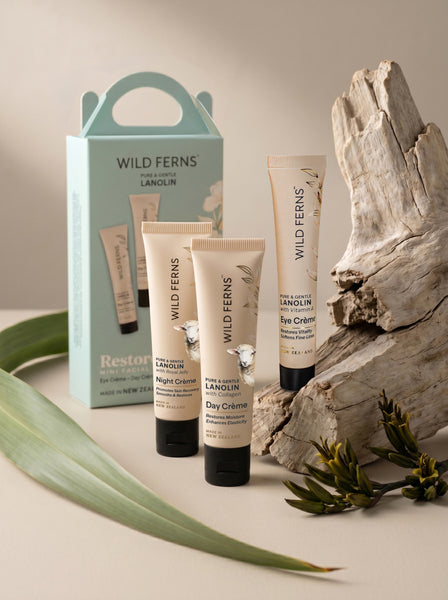 Lanolin Mini Facial Set - Restore Ritual