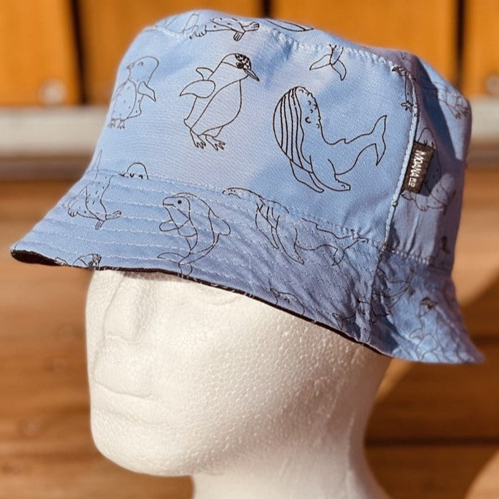 Moana Road OG Kids Bucket Hat - Denim